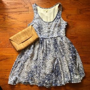 Steve Madden Summer Breezy Dress Blue